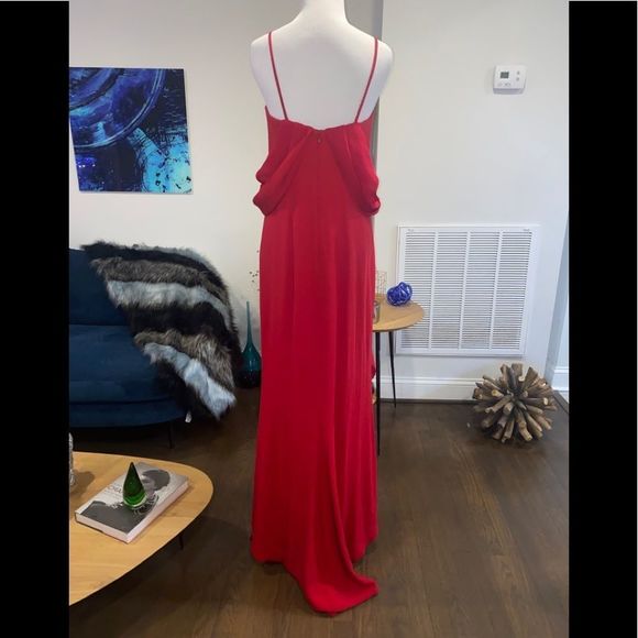 Carolina Herrera Spaghetti Strap Dress - Picture 2 of 6